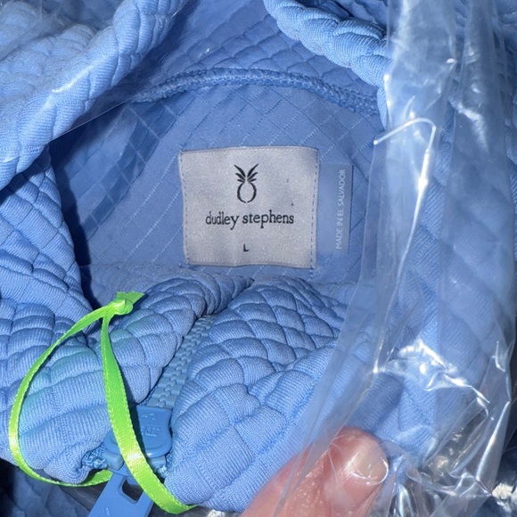 💙Dudley Stephens💙 NWT Pocomo Waffle Pullover in Periwinkle. Size L. BRAND NEW! - Picture 6 of 8